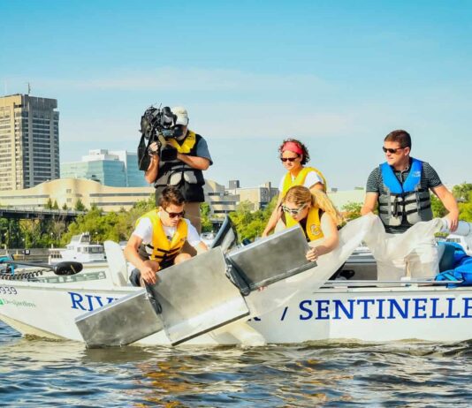 Загрязнение реки Оттавы микропластиком. Исследования и пути решения